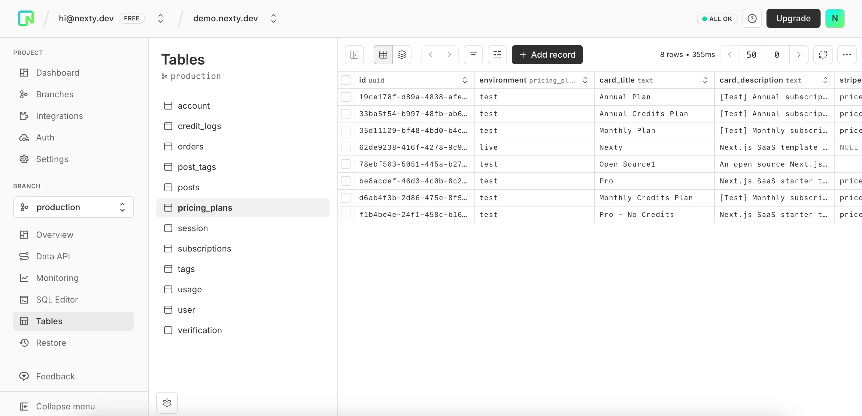 Database